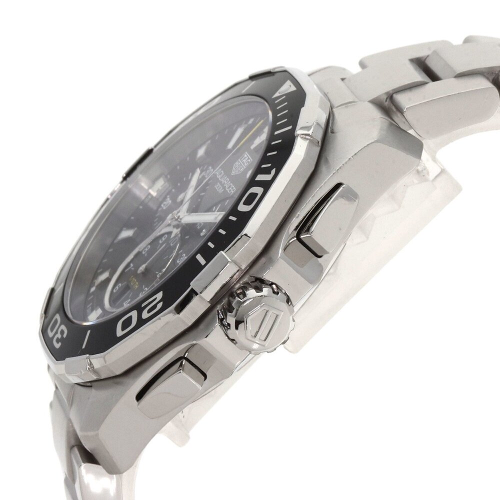 TAG Heuer CAY111A Aquaracer Chronograph Watch, Stainless Steel/SS, Men's - Picture 5 of 16